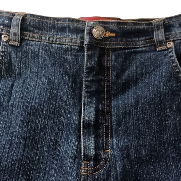 Gloria Vanderbilt Denim Jeans Sz 16 M Tapered Red Label Blue Med Wash High Rise. - Picture 8 of 16
